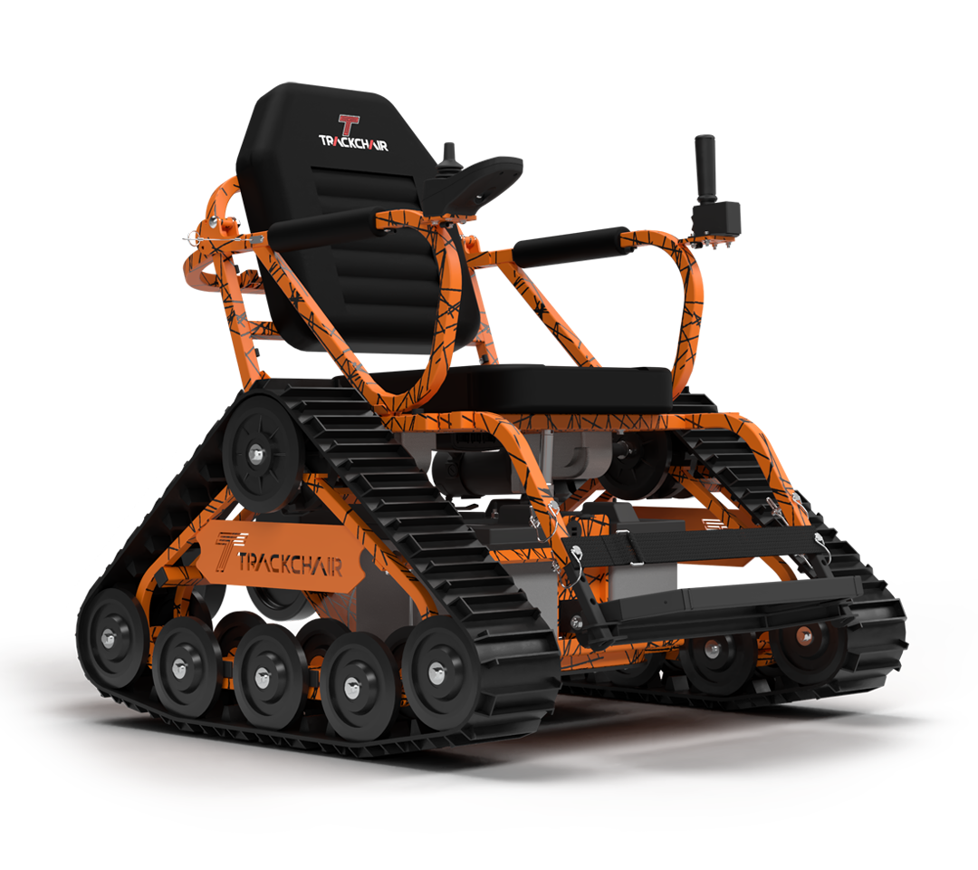 Orange with Black Splash