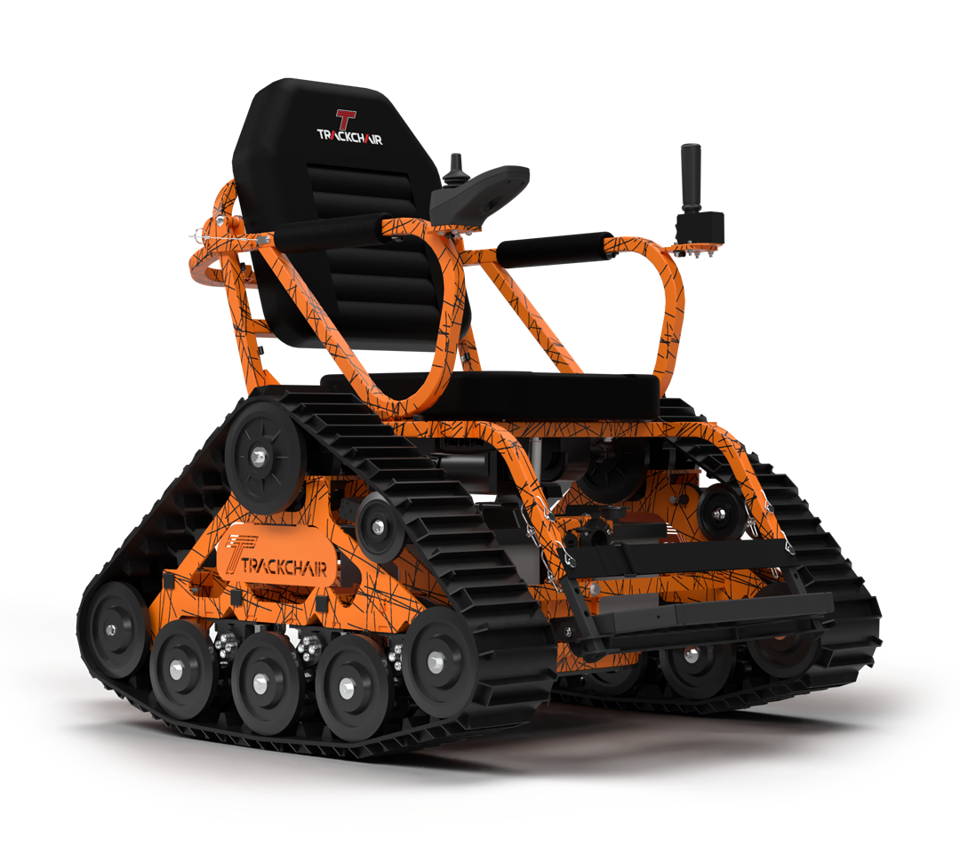 Orange with Black Splash
