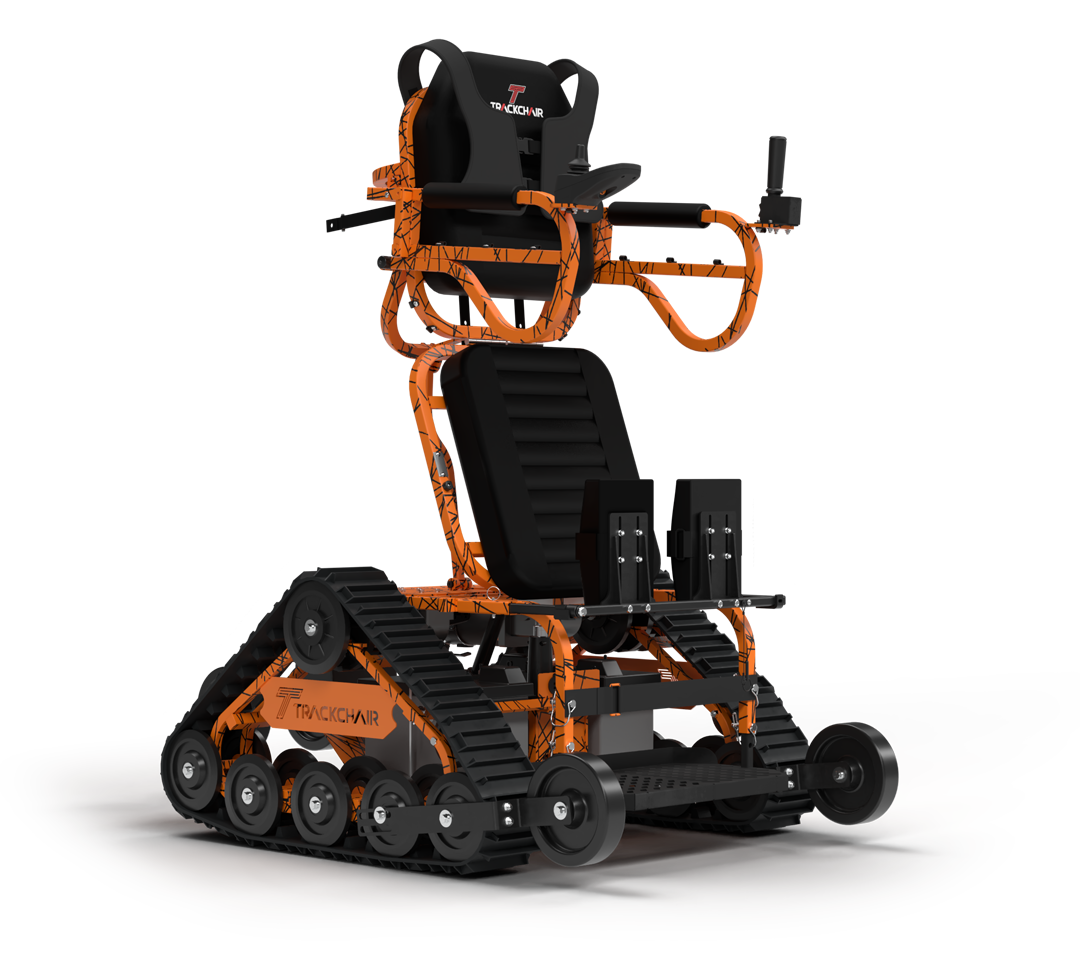 Orange with Black Splash