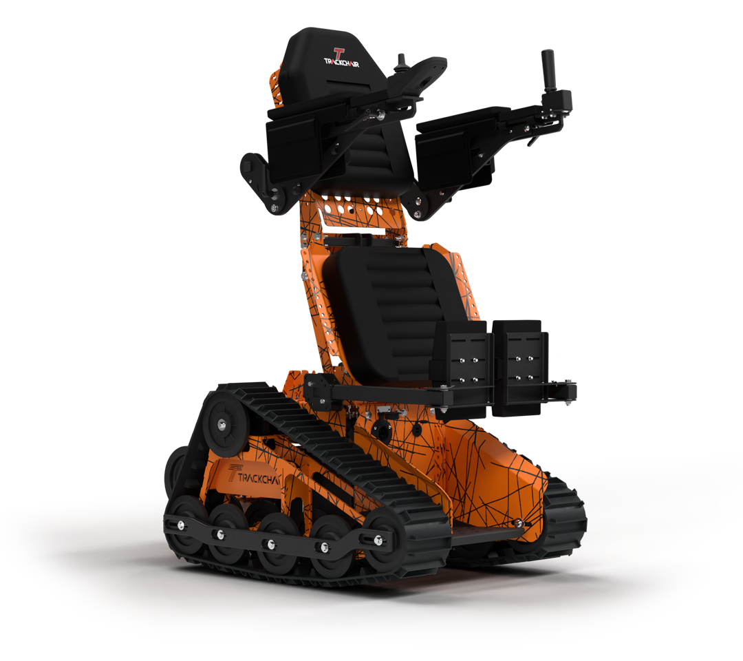 Orange with Black Splash