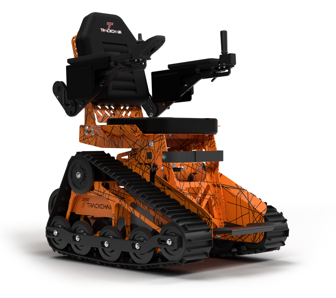 Orange with Black Splash