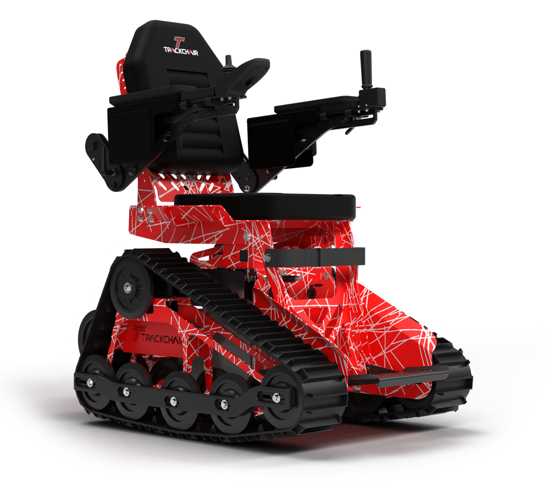Red with White Splash